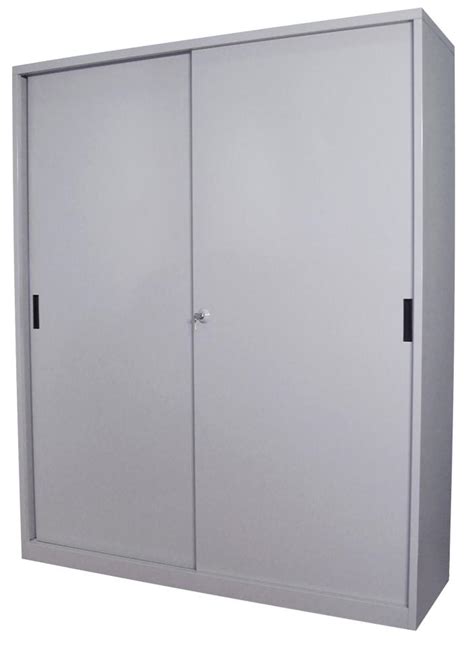 stainless steel sliding door cabinet|storage cabinet with doors metal.